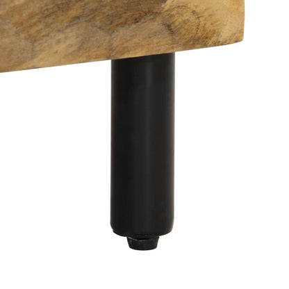 TV Cabinet 100x33x46 cm Solid Wood Mango