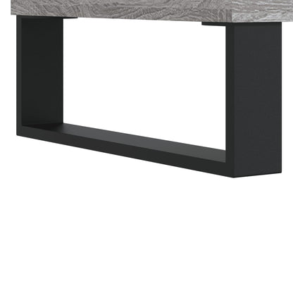 Sideboard Grey Sonoma 90x34x80 cm Engineered Wood