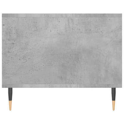Coffee Table Concrete Grey 102x50x40 cm Engineered Wood