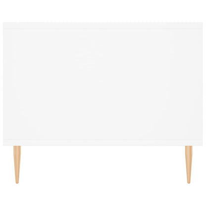 Coffee Table White 102x50x40 cm Engineered Wood