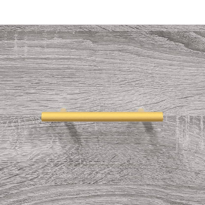 Coffee Table Grey Sonoma 102x50x40 cm Engineered Wood