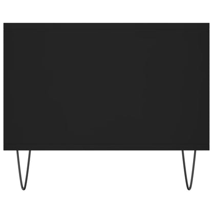 Coffee Table Black 102x50x40 cm Engineered Wood