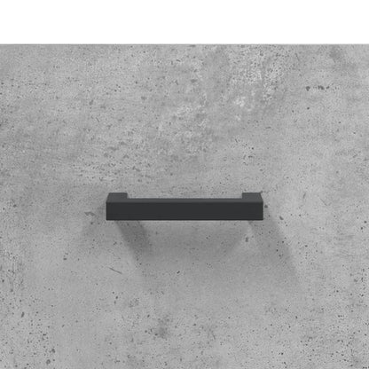 Coffee Table Concrete Grey 102x50x40 cm Engineered Wood