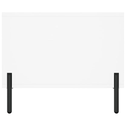Coffee Table White 102x50x40 cm Engineered Wood