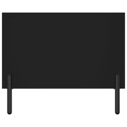 Coffee Table Black 102x50x40 cm Engineered Wood