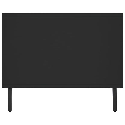 Coffee Table Black 102x50x40 cm Engineered Wood