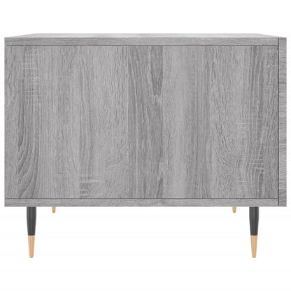 Coffee Table Grey Sonoma 50x50x40 cm Engineered Wood
