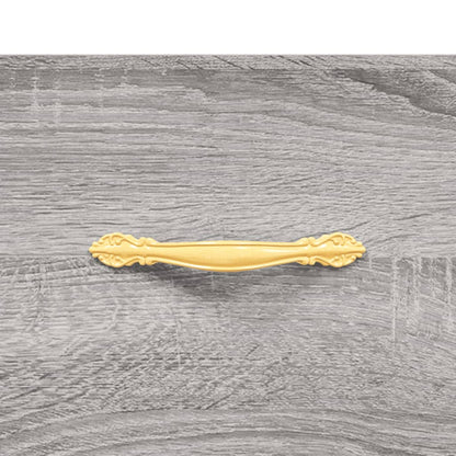 Coffee Table Grey Sonoma 50x50x40 cm Engineered Wood