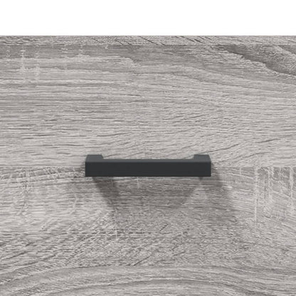 Coffee Table Grey Sonoma 50x50x40 cm Engineered Wood