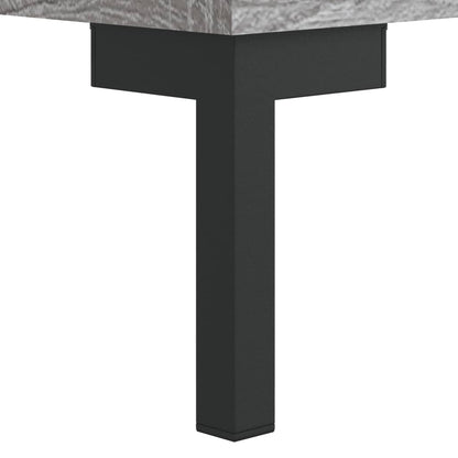 Coffee Table Grey Sonoma 50x50x40 cm Engineered Wood