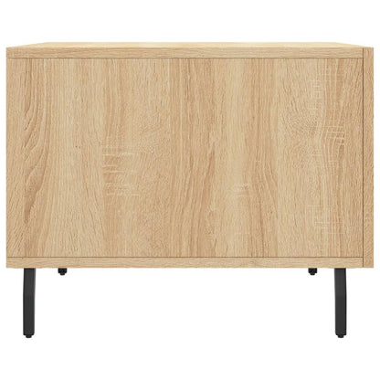 Coffee Table Sonoma Oak 50x50x40 cm Engineered Wood