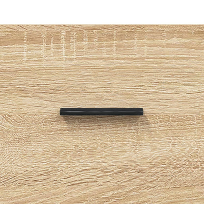 Coffee Table Sonoma Oak 50x50x40 cm Engineered Wood