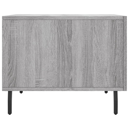 Coffee Table Grey Sonoma 50x50x40 cm Engineered Wood