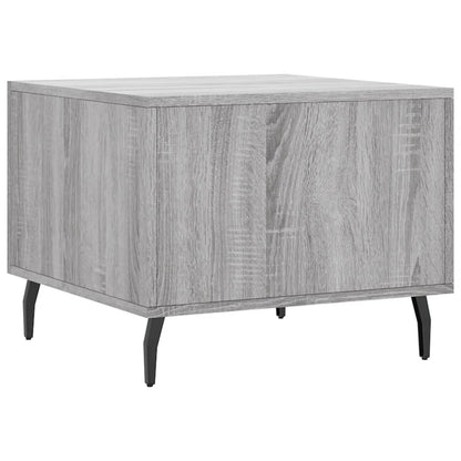 Coffee Table Grey Sonoma 50x50x40 cm Engineered Wood