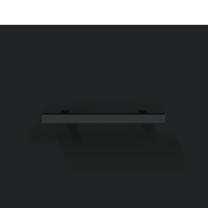 Coffee Table Black 50x50x40 cm Engineered Wood