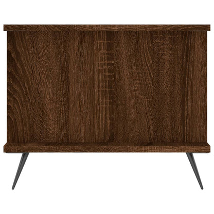 Coffee Table Brown Oak 90x50x40 cm Engineered Wood