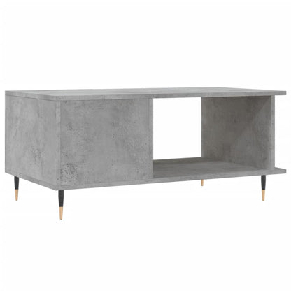 Coffee Table Concrete Grey 90x50x40 cm Engineered Wood