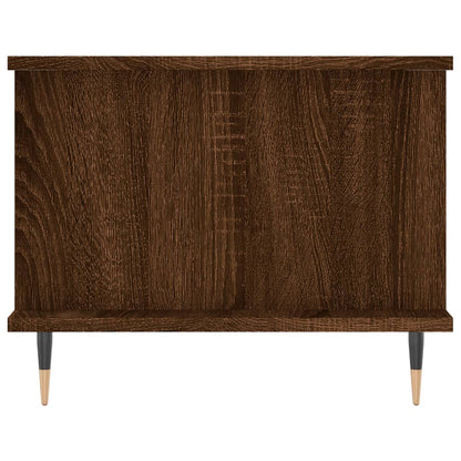 Coffee Table Brown Oak 90x50x40 cm Engineered Wood