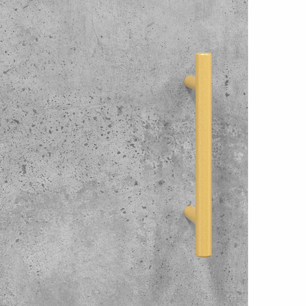 Coffee Table Concrete Grey 90x50x40 cm Engineered Wood
