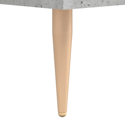 Coffee Table Concrete Grey 90x50x40 cm Engineered Wood
