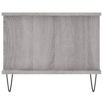 Coffee Table Grey Sonoma 90x50x40 cm Engineered Wood