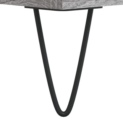 Coffee Table Grey Sonoma 90x50x40 cm Engineered Wood