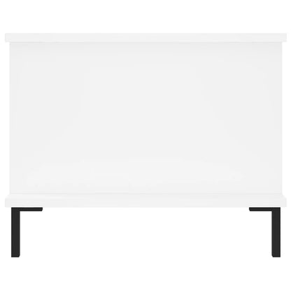 Coffee Table White 90x50x40 cm Engineered Wood