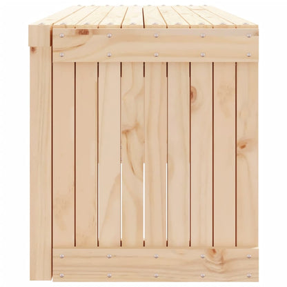 Extendable Garden Bench - Solid Pine Wood, 212.5x40.5x45 cm