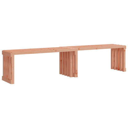 Extendable Garden Bench 212.5cm Solid Douglas Wood Outdoor Seating
