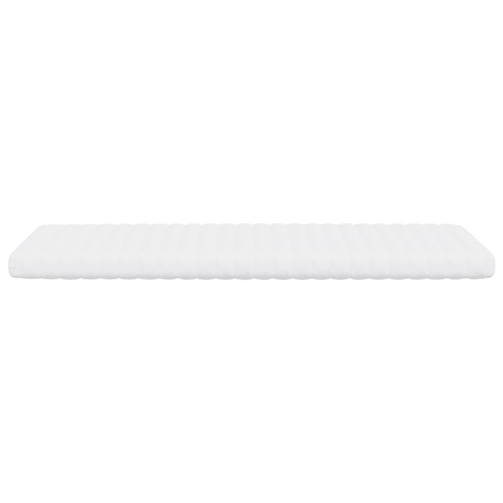Foam Mattresses 2 pcs White 90x190 cm 7-Zone Hardness 20 ILD
