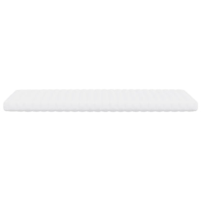 Foam Mattresses 2 pcs White 90x190 cm 7-Zone Hardness 20 ILD