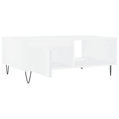 Coffee Table White 90x60x35 cm Engineered Wood