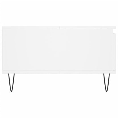 Coffee Table White 90x60x35 cm Engineered Wood