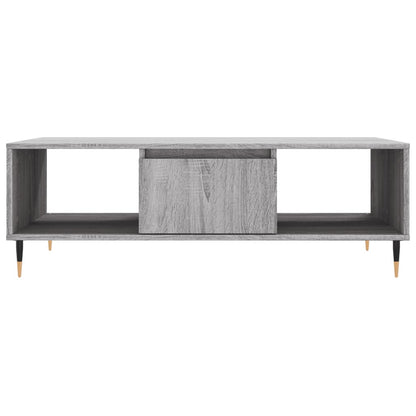 Coffee Table Grey Sonoma 104x60x35 cm Engineered Wood