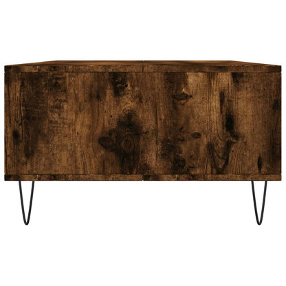 Coffee Table Smoked Oak 104x60x35 cm Engineered Wood
