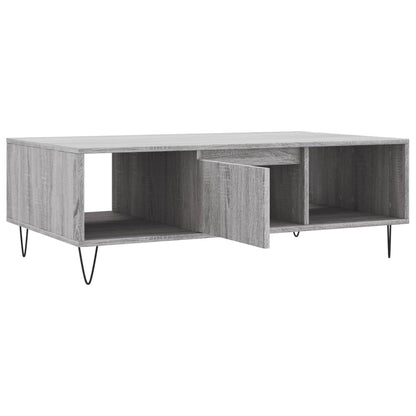 Coffee Table Grey Sonoma 104x60x35 cm Engineered Wood