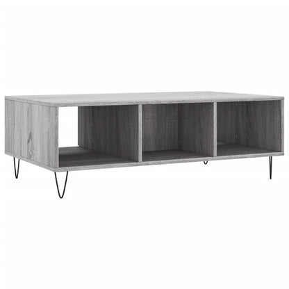 Coffee Table Grey Sonoma 104x60x35 cm Engineered Wood