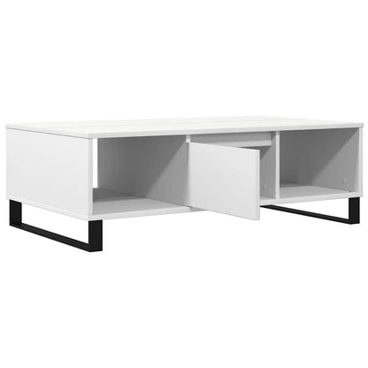 Coffee Table White 104x60x35 cm Engineered Wood