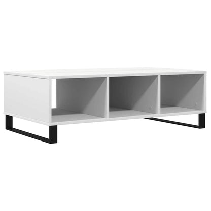 Coffee Table White 104x60x35 cm Engineered Wood