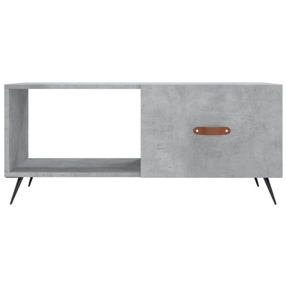 Coffee Table Concrete Grey 90x50x40 cm Engineered Wood