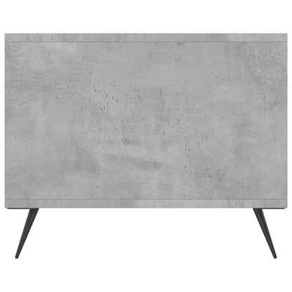 Coffee Table Concrete Grey 90x50x40 cm Engineered Wood
