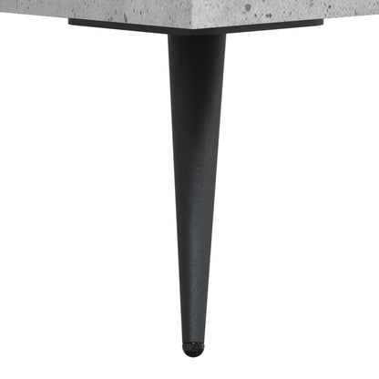 Coffee Table Concrete Grey 90x50x40 cm Engineered Wood