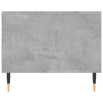 Coffee Table Concrete Grey 90x50x40 cm Engineered Wood