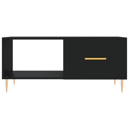 Coffee Table Black 90x50x40 cm Engineered Wood