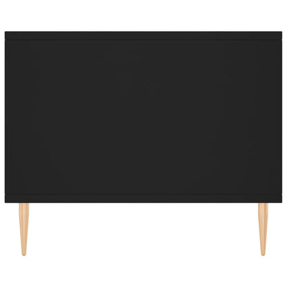 Coffee Table Black 90x50x40 cm Engineered Wood