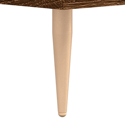 Coffee Table Brown Oak 90x50x40 cm Engineered Wood