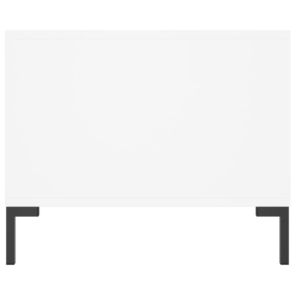 Coffee Table White 90x50x40 cm Engineered Wood