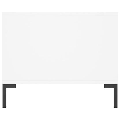 Coffee Table White 90x50x40 cm Engineered Wood