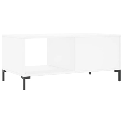 Coffee Table White 90x50x40 cm Engineered Wood