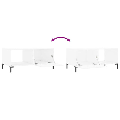 Coffee Table White 90x50x40 cm Engineered Wood